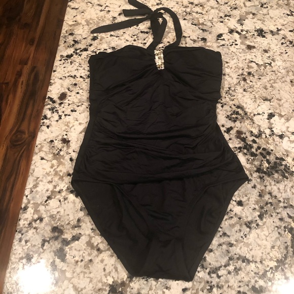 chaps womens bathing suits